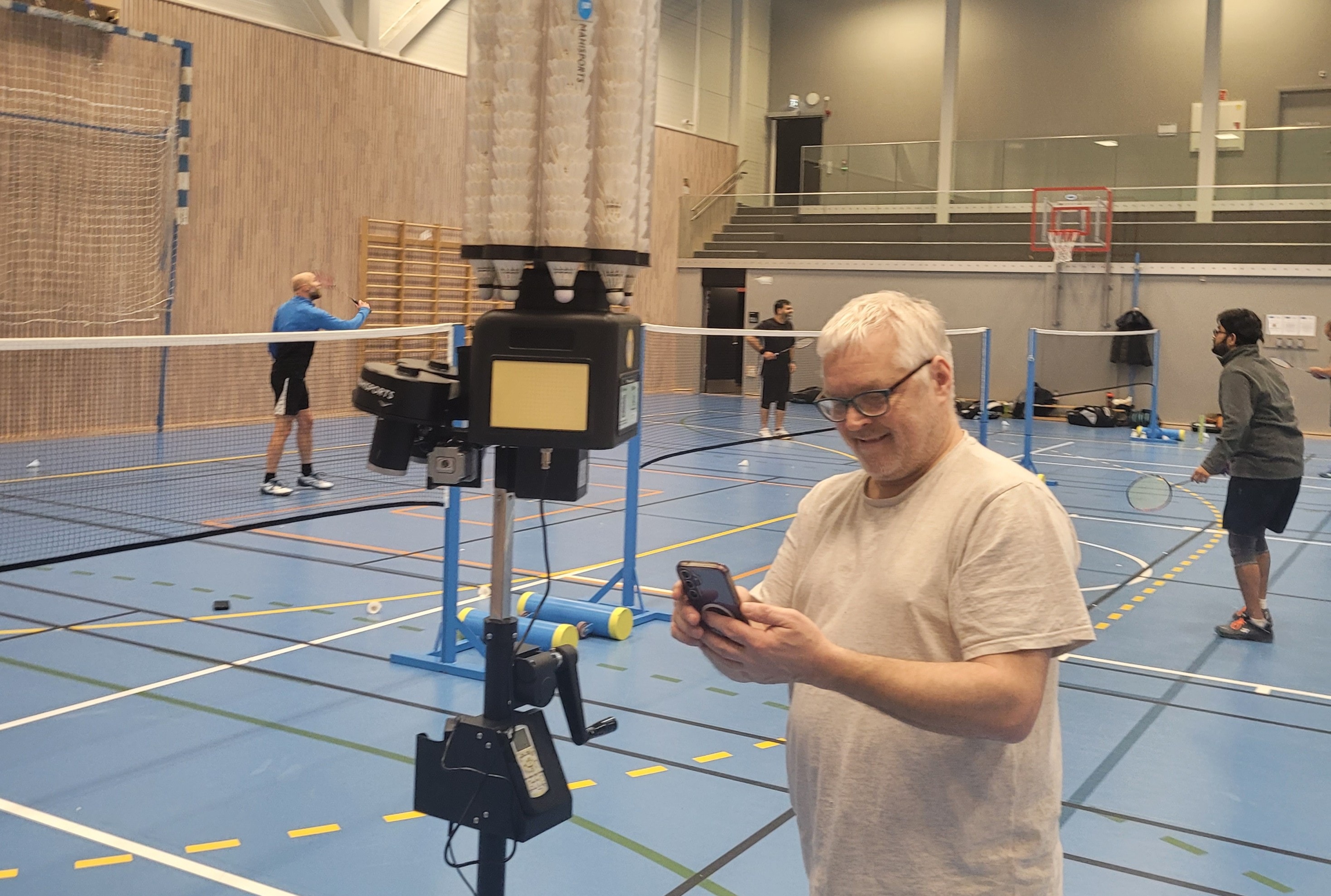 Badmintongruppas nye leketøy